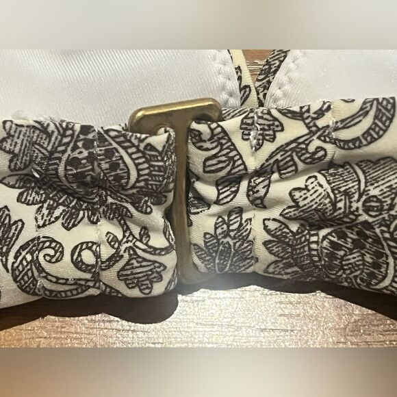 Bikini swim top Lands End size 8 boho print - Picture 3 of 5